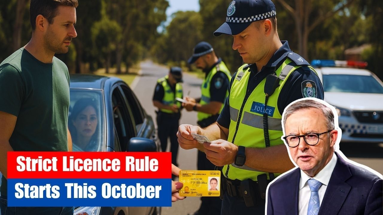 Australia’s Strict New Licence Cancellation Rule Starts 30 November 2025 – What Drivers Must Know