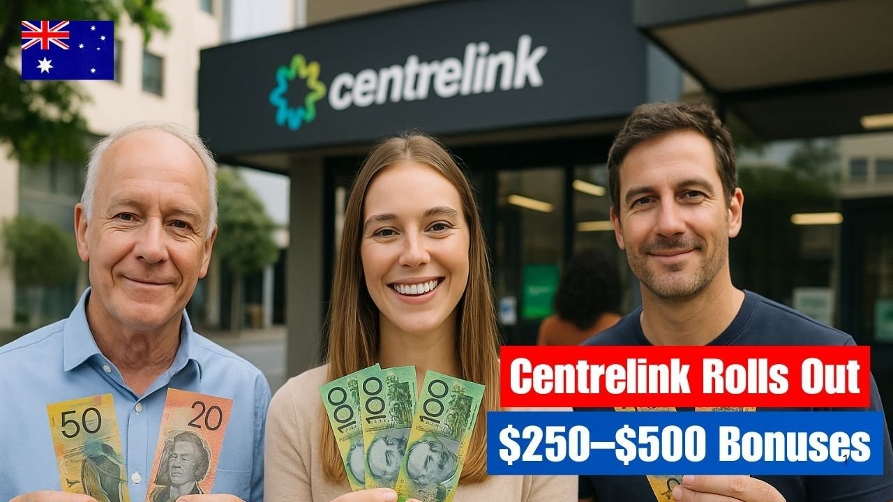 Centrelink $250–$500 Cash Bonuses Starting 25 November 2025 – Who’s Eligible & How to Receive
